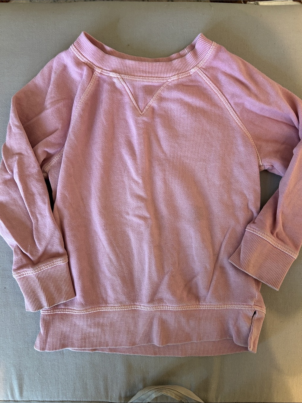 Cat & Jack Pink Raglan Crewneck Sweatshirt